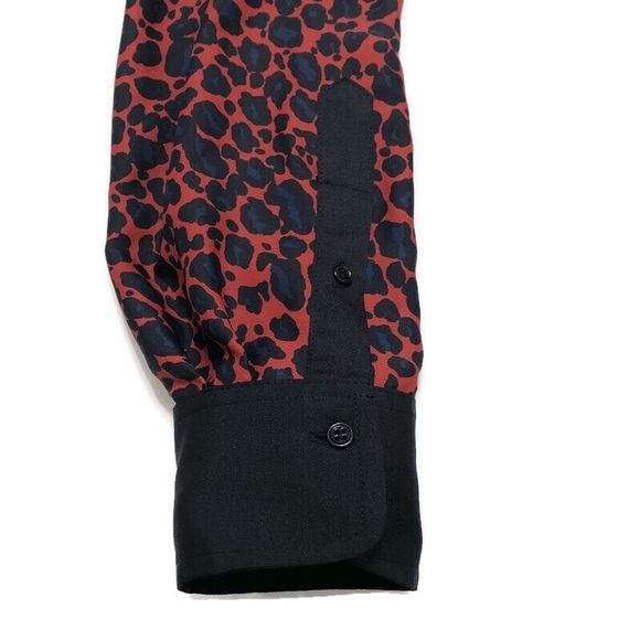 ANNE KLEIN | Multicolour Long Sleeve Blouse | Size 16 - Picture 12 of 16